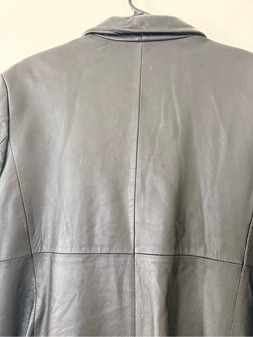 Vintage Leather Trench - Picture 4 of 9